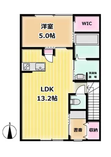 仮)インテグラル櫛川【2階】の間取り