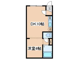 パークサイド貴【2階】の間取り