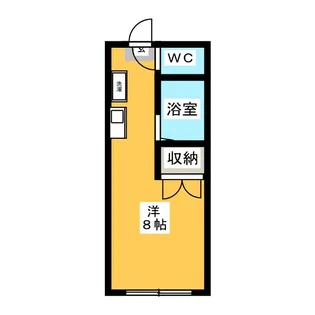 メルヴェーユ【1階】の間取り