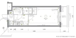 アゼスト新桜台【1階】の間取り