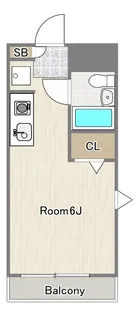コスモリード大井町【5階】の間取り