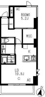 コスモ和光12【6階】の間取り
