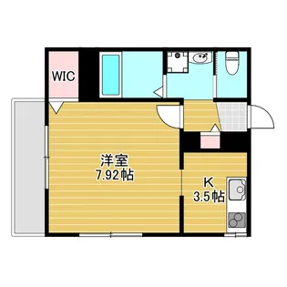 アムールボンヌ・シャンス【2階】の間取り