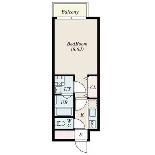 エス-フォート川崎神明町【5階】の間取り
