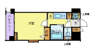 フェニックス芝アストラーレ【9階】の間取り