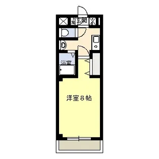 クレールシャルマン【2階】の間取り