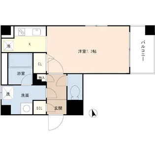 岩井第一ビル【3階】の間取り