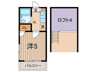 EXSIA日吉【1階】の間取り
