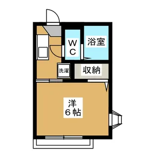 メゾンフェリックス【2階】の間取り