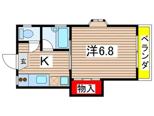 ハレ・カピオラニ【2階】の間取り