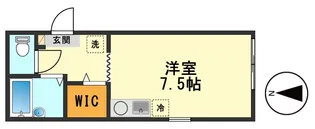 ルナパーク高砂LunaParkTakasago【1階】の間取り