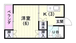 オリジンファースト【4階】の間取り