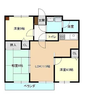KODAヒルズ田園調布【1階】の間取り