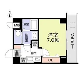 テオリア府中【2階】の間取り