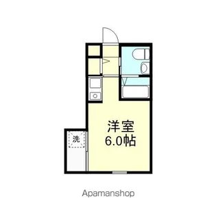 フリューゲル【3階】の間取り