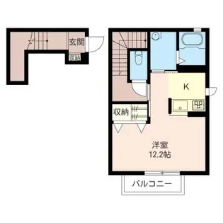 シャン クラール【2階】の間取り