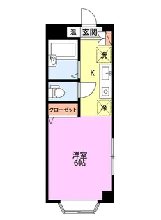 Lily-be笹口【1階】の間取り