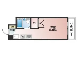 クレスト曽根【1階】の間取り