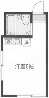 サンシエスタ西谷【1階】の間取り