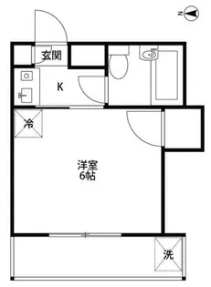 グランドハイツ八王子【3階】の間取り