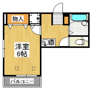メゾン中吉橋【2階】の間取り