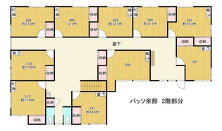 パッソ余部【2階】の間取り