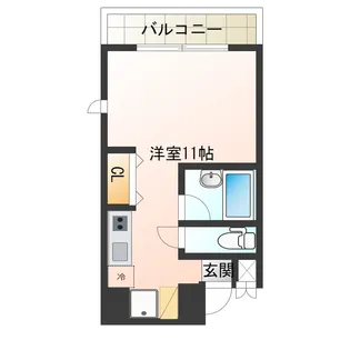 フローリッシュK【3階】の間取り