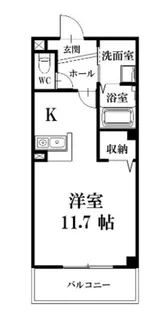 ジュネス【1階】の間取り