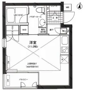 カーサ・デル・ソル小石川【3階】の間取り