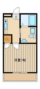 メゾン・ド・ローズ【2階】の間取り