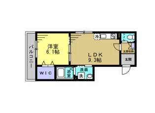 Plaisir【3階】の間取り