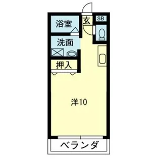 ウィング花園B棟【3階】の間取り