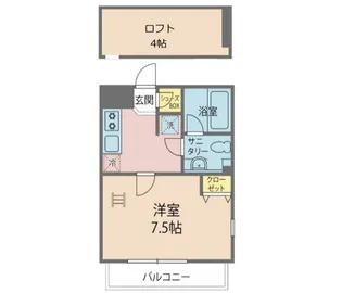 プレラッセ【1階】の間取り