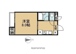 ハイライズ・イン・チトセ【3階】の間取り