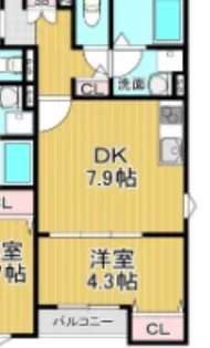 La-Crea LKS【1階】の間取り