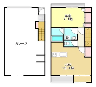REBORN新町の間取り