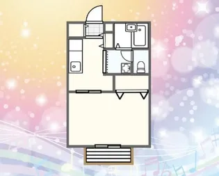 ヴィラ百合丘A【1階】の間取り