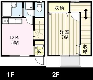 ワイズアネックス【1階】の間取り