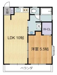 シャトレー【2階】の間取り