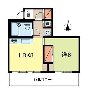 新高円寺ツインビル【7階】の間取り