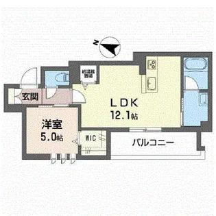 ポントルミネール【2階】の間取り