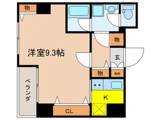 COURT王子神谷【6階】の間取り