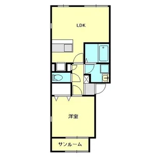 Casa mare(カーサ マーレ)【2階】の間取り
