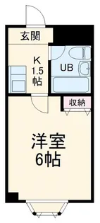 ジュネス白幡【3階】の間取り