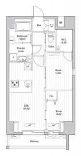 アーバンパーク押上【2階】の間取り