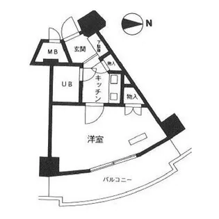 パレ・ドール鶴ケ峰【5階】の間取り
