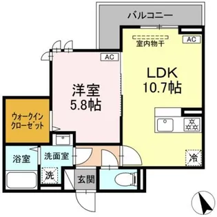 セレスティア京島【2階】の間取り