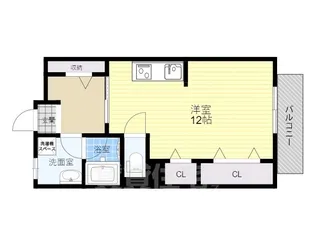 西駅前吉田マンション【3階】の間取り