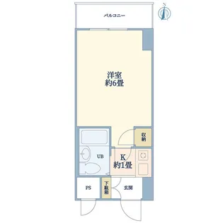 シティアルペン【2階】の間取り