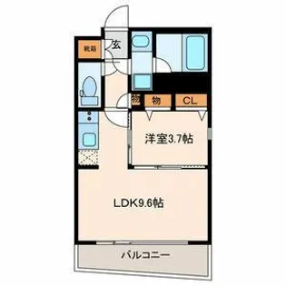 ロイヤルフラッツ高井戸【3階】の間取り